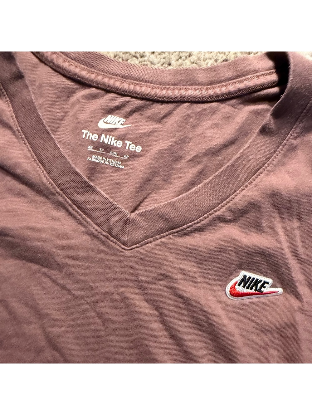 New Skool Nike Pink Baby Tee
